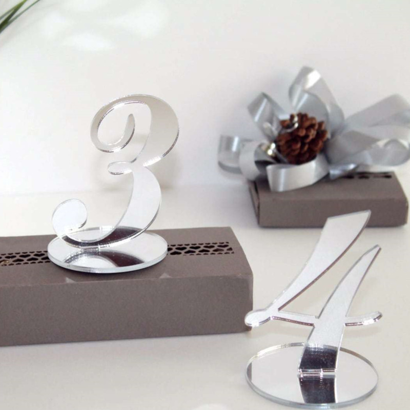 ป้ายเลขโต๊ะงานแต่งงานอะคริลิคแ - Table Number Gold บทวิจารณ์และราคา