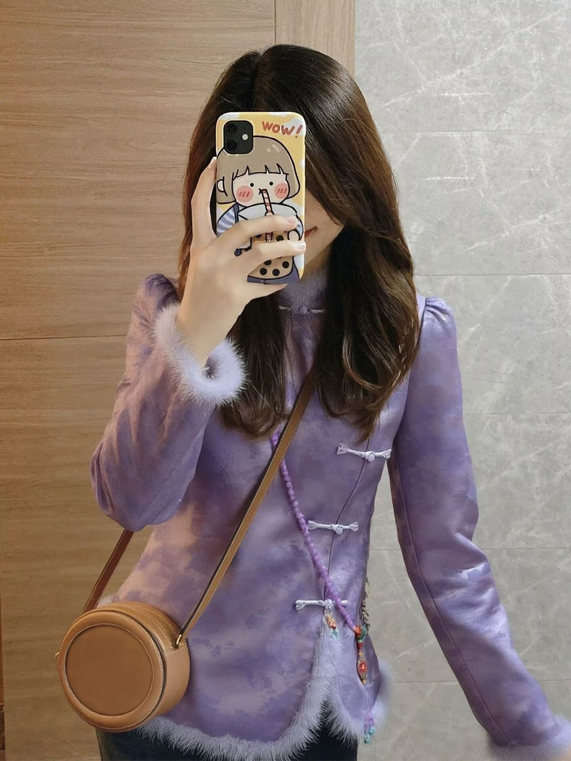 เสื้อคอตั้งสีม่วงสไตล์จีนแบบให - Good Floral & Wedding Decor Supply Photos บทวิจารณ์และราคา