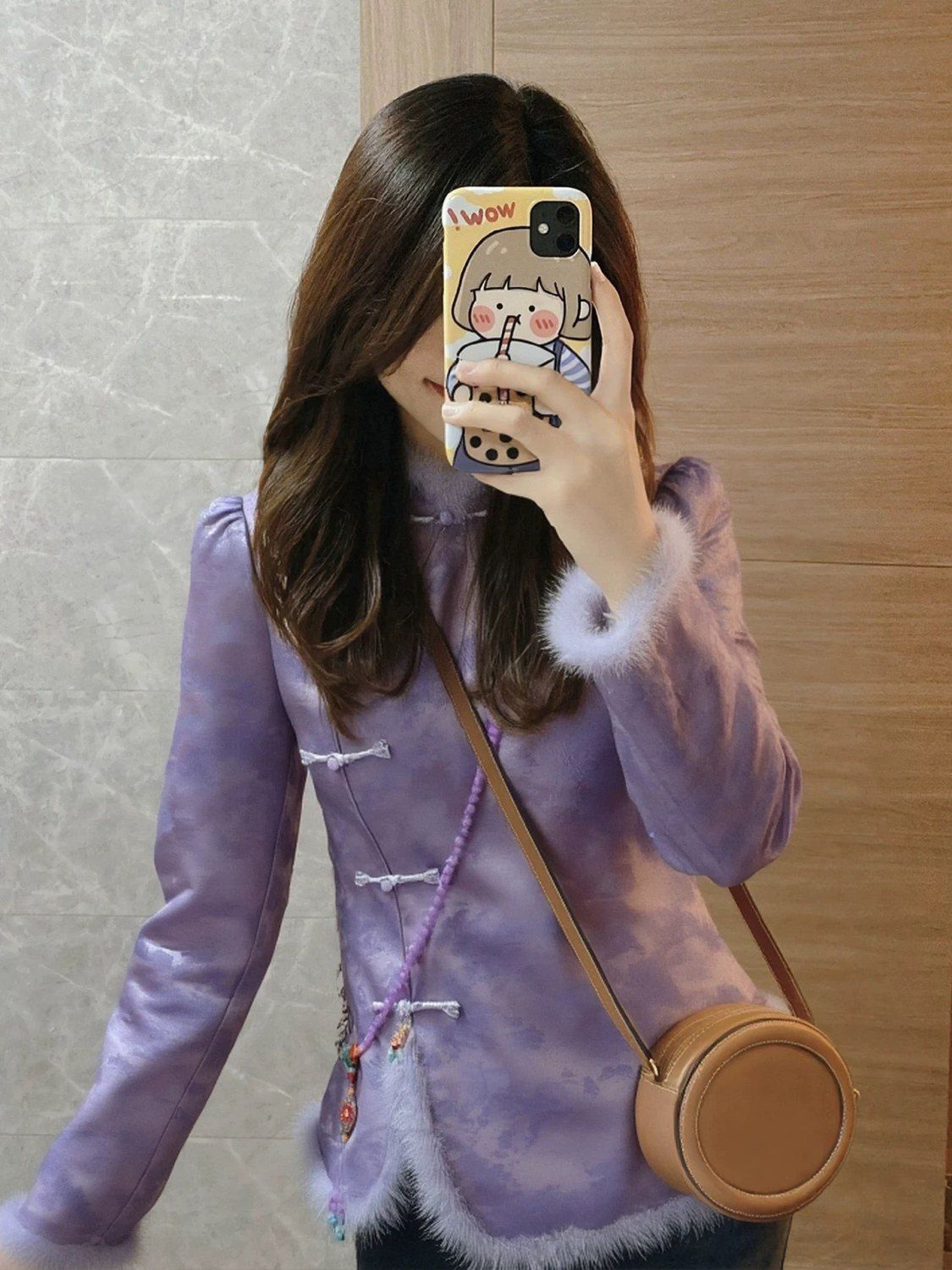 เสื้อคอตั้งสีม่วงสไตล์จีนแบบให - Good Floral & Wedding Decor Supply Photos บทวิจารณ์และราคา